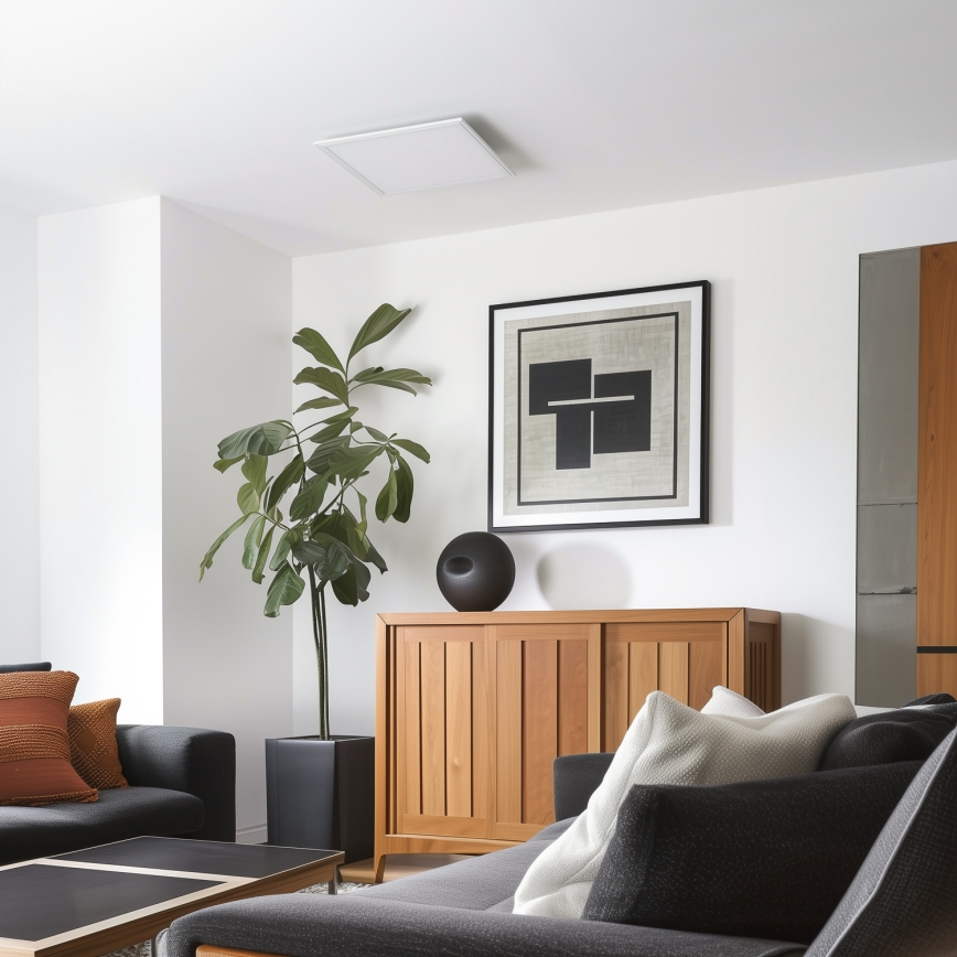 Eglo 79323 - LED Dimbar taklampa SALOBRENA LED/25W/230V 4000K 45x45 cm vit