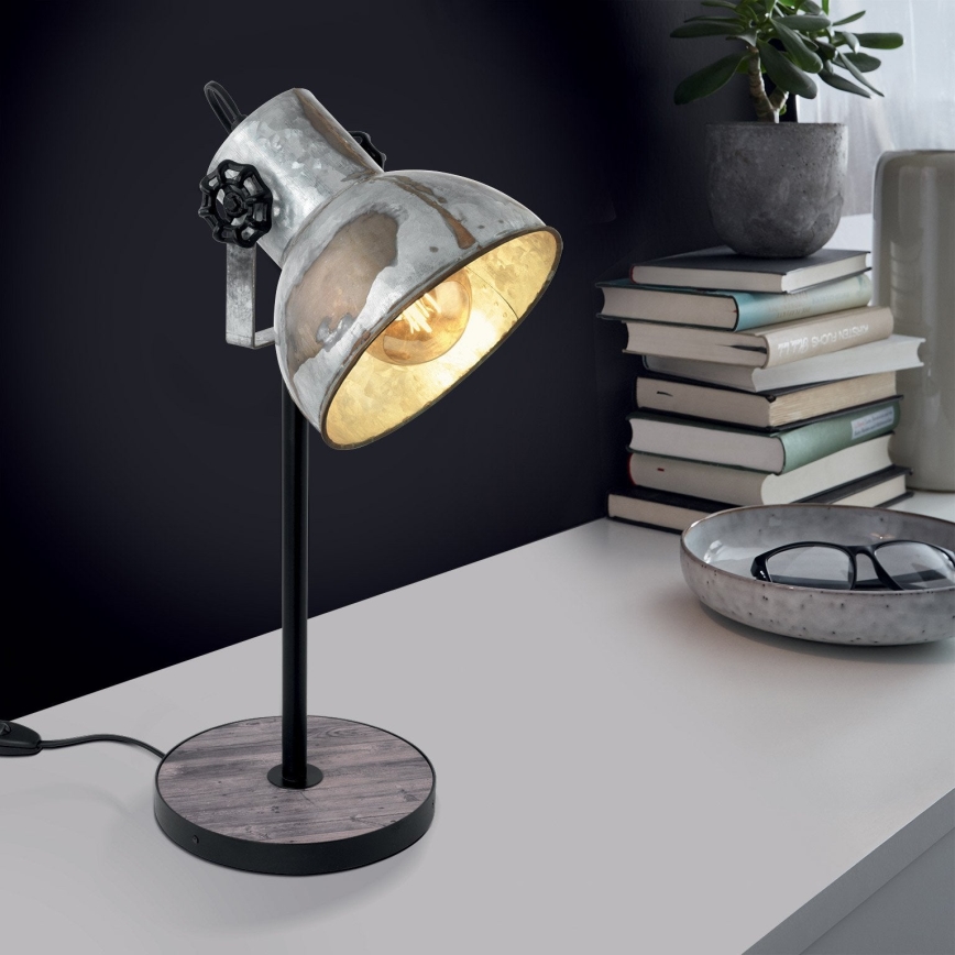 Eglo 79365 - Bordslampa BARNSTAPLE 1xE27/40W/230V
