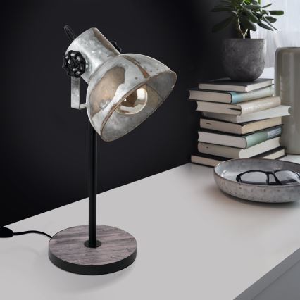 Eglo 79365 - Bordslampa BARNSTAPLE 1xE27/40W/230V