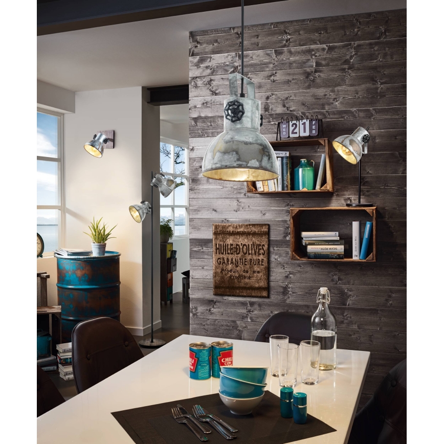 Eglo 79365 - Bordslampa BARNSTAPLE 1xE27/40W/230V