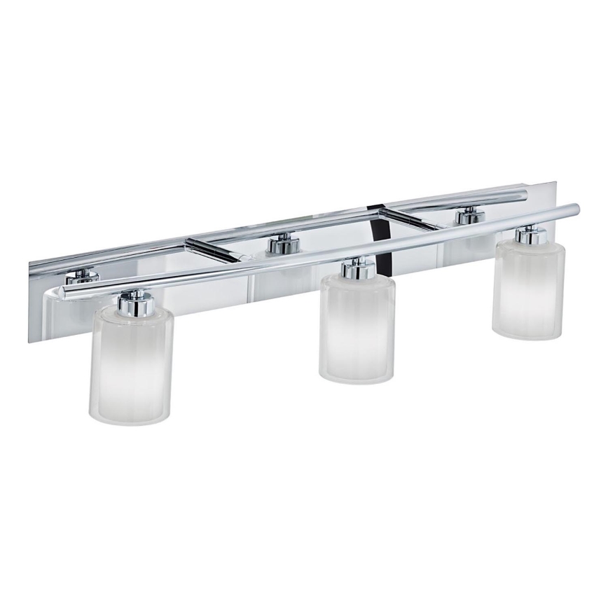 Eglo 79518 - LED vägglampa för badrum TIMOTEO 3xG9/3W/230V IP44