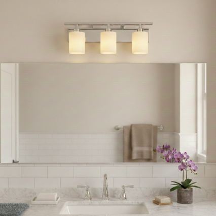Eglo 79518 - LED vägglampa för badrum TIMOTEO 3xG9/3W/230V IP44