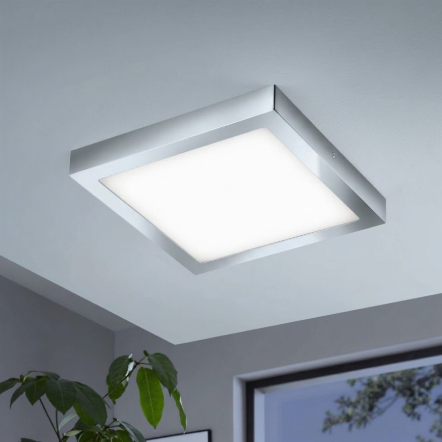 Eglo 79528 - LED taklampa för badrum DURANGO LED/22W/230V 30x30 cm IP44