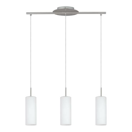 EGLO 85978 - Hängande lampa TROY 3 3xE27/60W