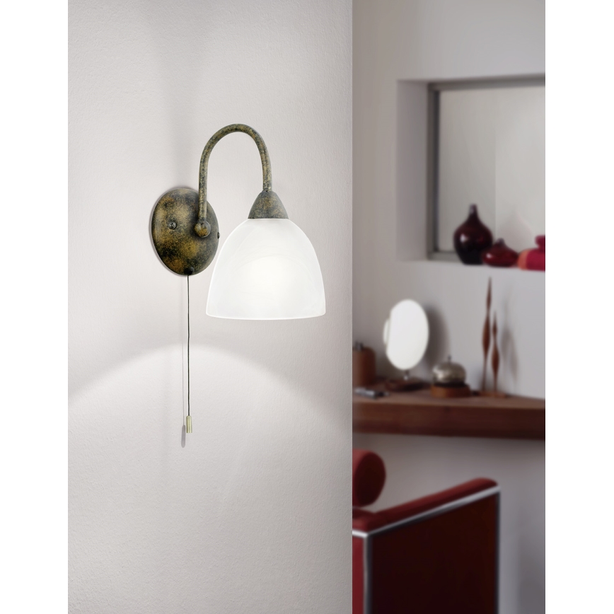 Eglo 89898 - Väggbelysning DIONIS 1xE14/40W/230V