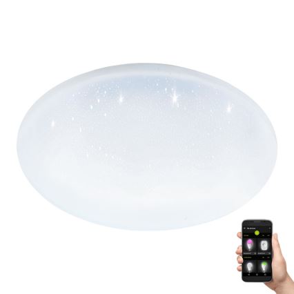 Eglo - LED dimbar taklampa LED/19,2W/230V 2700-6500K ZigBee