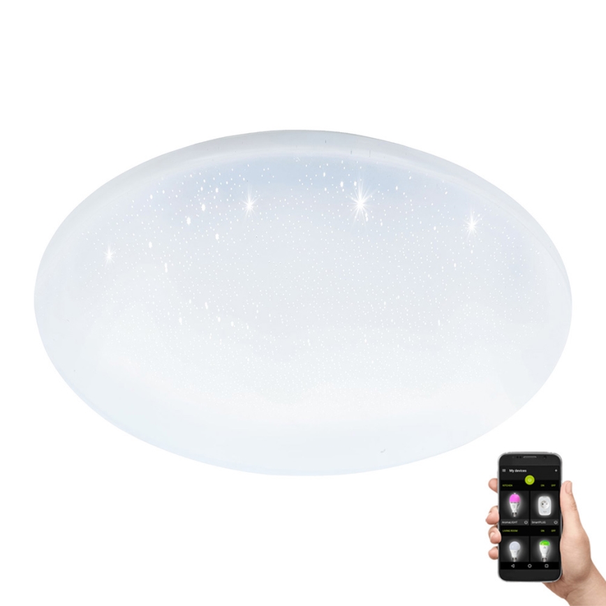 Eglo - LED dimbar taklampa LED/19,2W/230V 2700-6500K ZigBee
