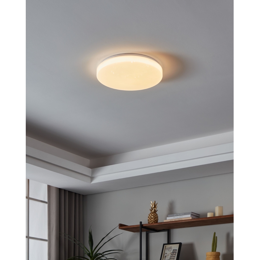 Eglo - LED dimbar taklampa LED/19,2W/230V 2700-6500K ZigBee