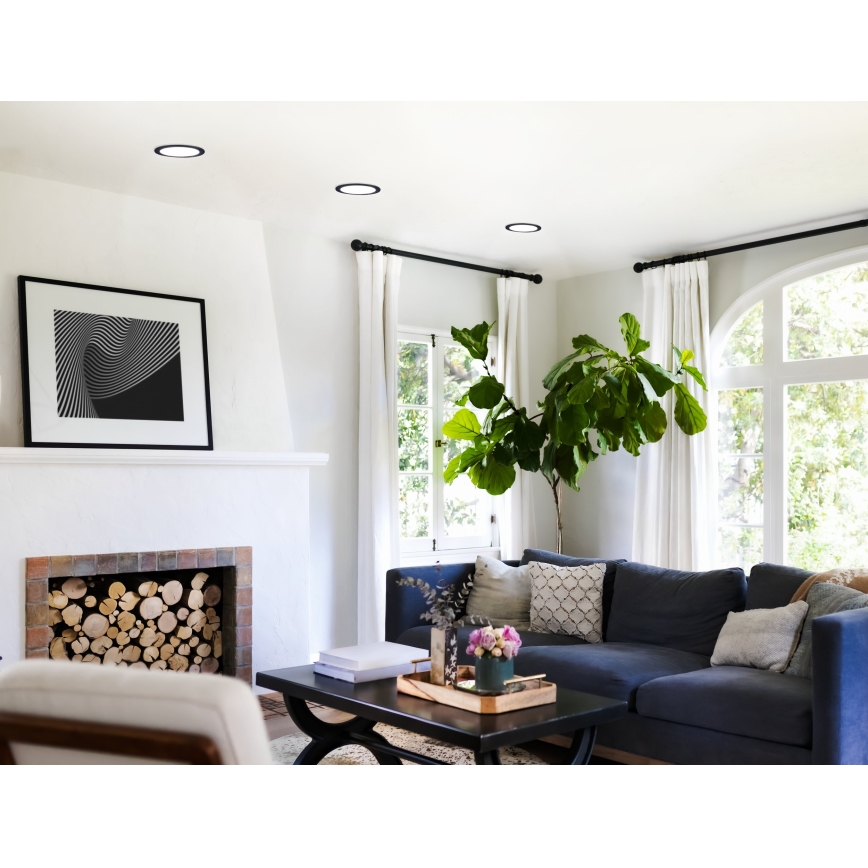 Eglo - Dimbar LED-downlight för badrum LED/10,5W/230V 2700-6500K IP44 ZigBee Ø 16,5 cm