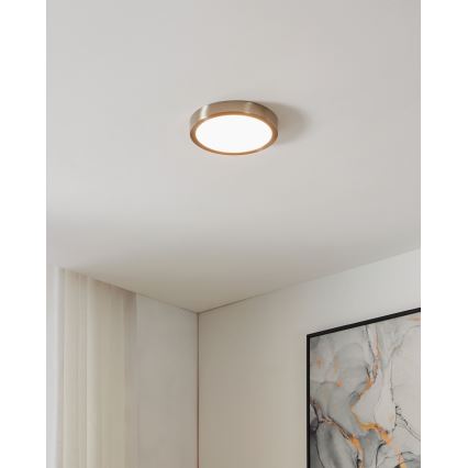 Eglo - dimbar LED-taklampa för badrum LED/16,5W/230V IP44 ZigBee Ø 21 cm