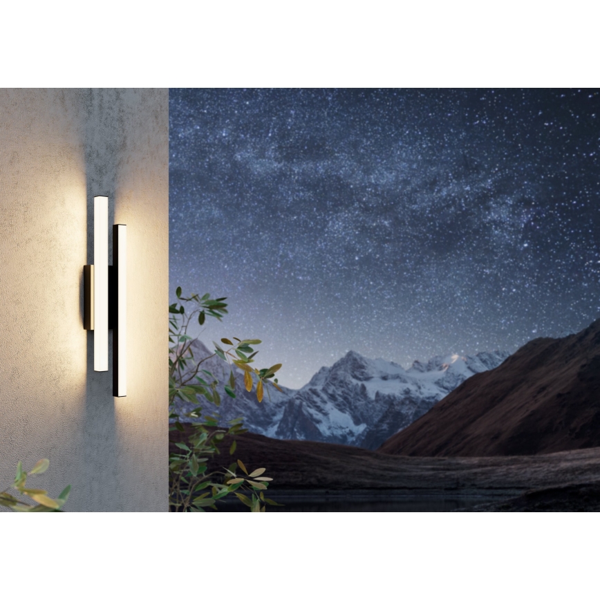 Eglo - LED Utomhus Vägglampa 2xLED/4,2W/230V IP55