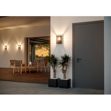 Eglo - Utomhus vägglampa 1xE27/60W/230V IP44
