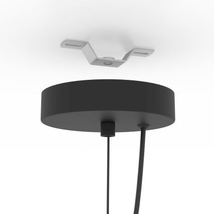 Eglo - Taklampa 1xE27/40W/230V svart