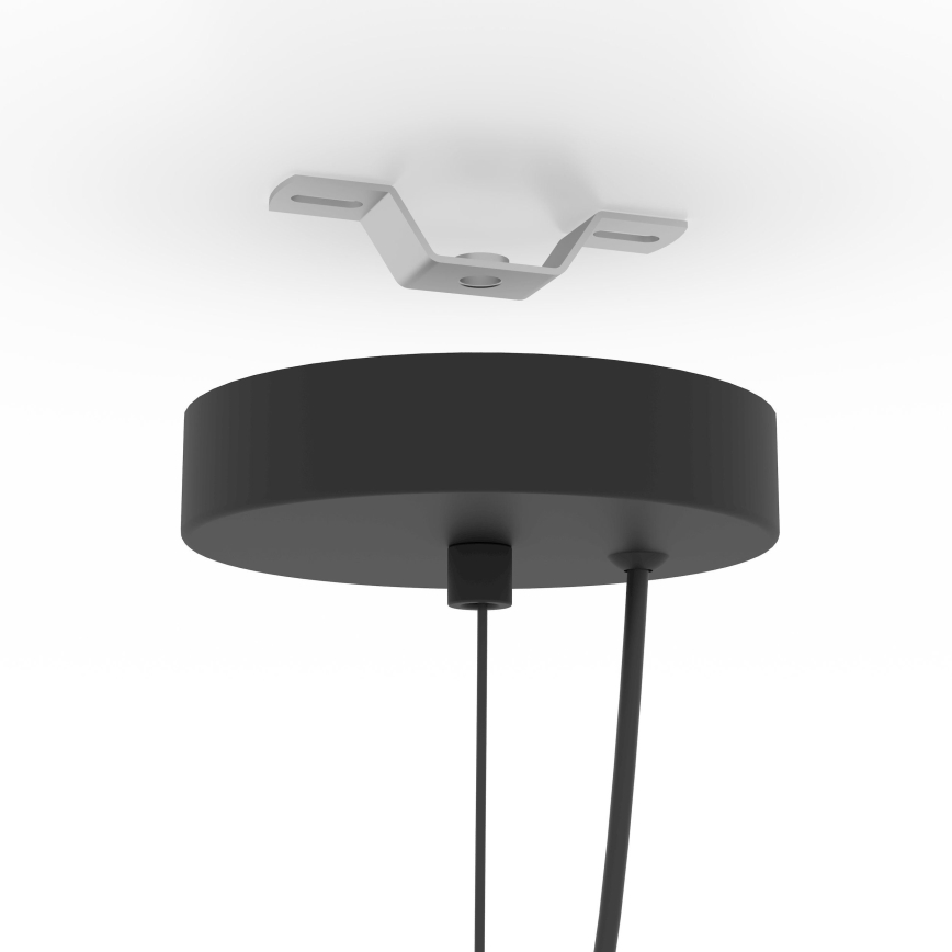 Eglo - Taklampa 1xE27/40W/230V svart