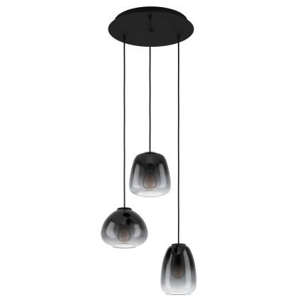 Eglo - Taklampa 3xE27/40W/230V Ø 43 cm