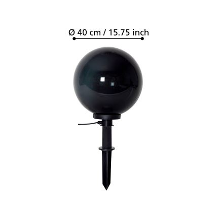 Eglo - Utomhuslampa 1xE27/40W/230V Ø 40 cm IP44