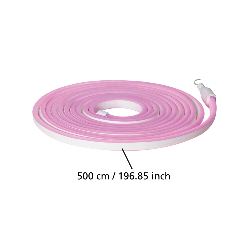 Eglo - LED Slinga LED/96W/24V 5 m IP44 rosa