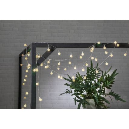 Eglo - LED Utomhus dekorationskedja 50xLED/0,066W/4,5V IP44
