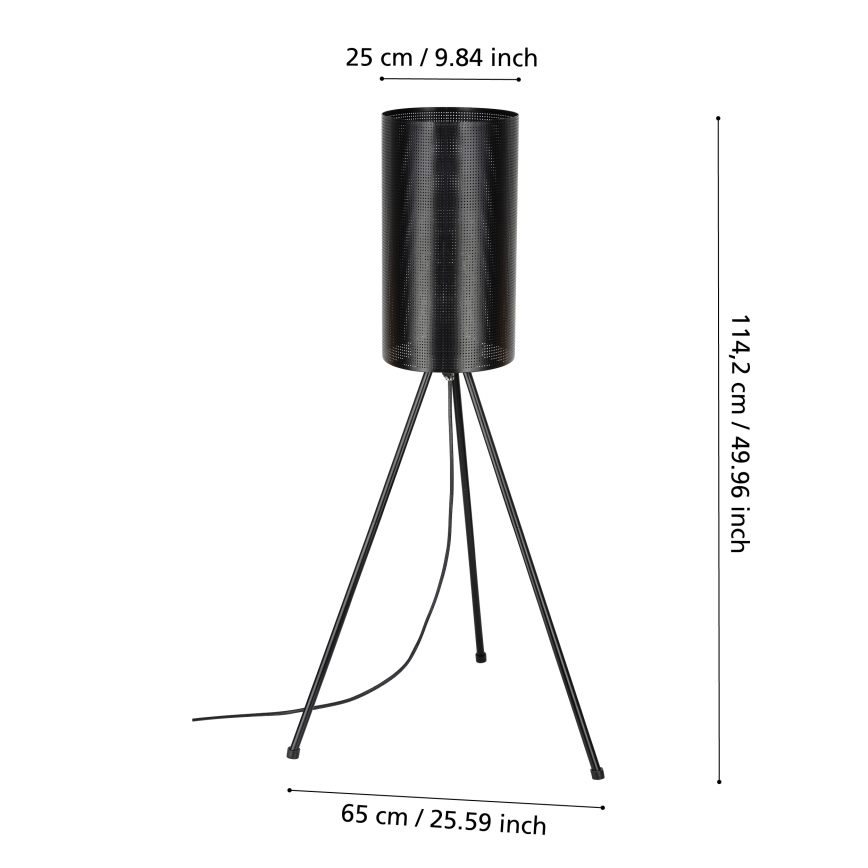 Eglo - Utomhus golvlampa 1xE27/40W/230V IP44
