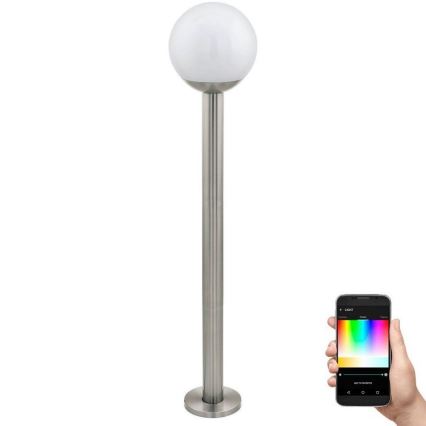 Eglo - LED RGB Dimbara utomhuslampa 1xE27/9W/230V 2700-6500K IP44