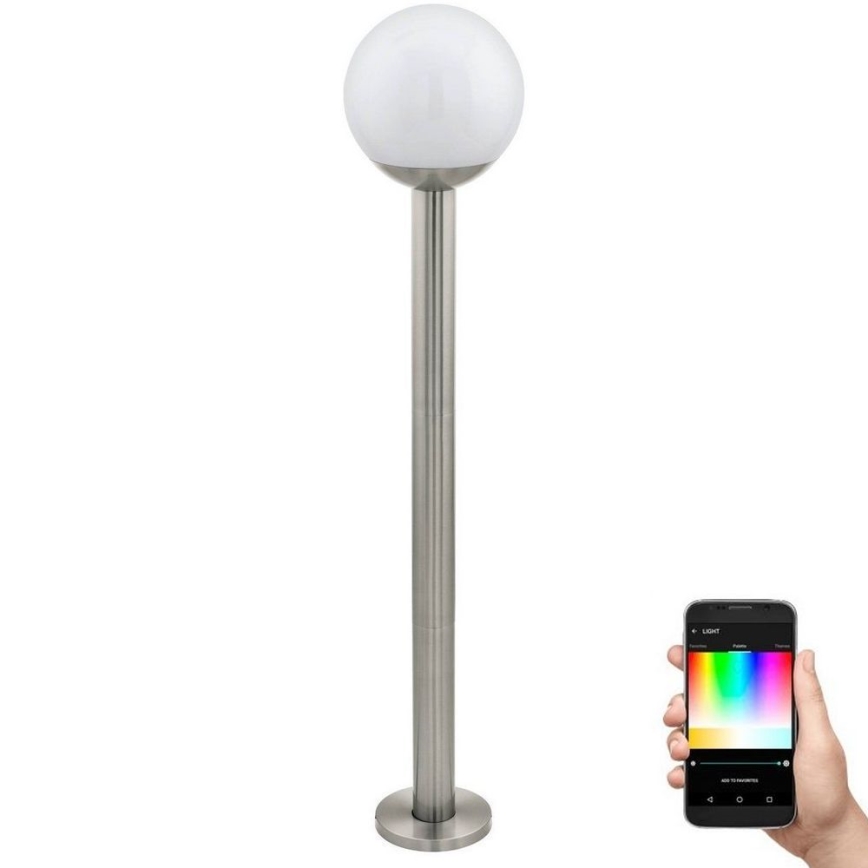 Eglo - LED RGB Dimbara utomhuslampa 1xE27/9W/230V 2700-6500K IP44