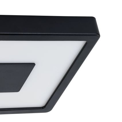 Eglo - LED Utomhus taklampa LED/17W/230V IP44 svart