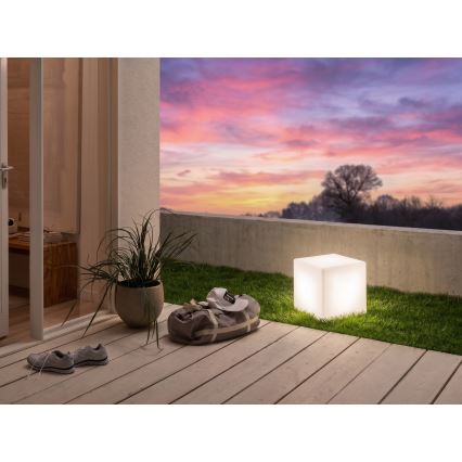 Eglo - Utomhus golvlampa 1xE27/15W/230V 30x30 cm IP65