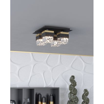 Eglo - Taklampa 4xE14/40W/230V