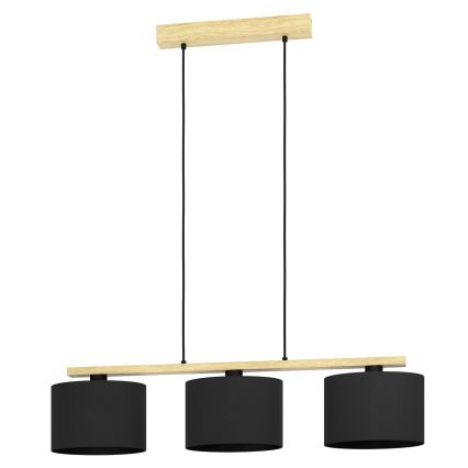 Eglo - Taklampa med 3xE27/40W/230V