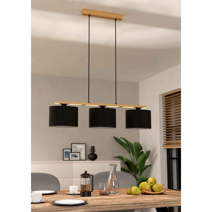 Eglo - Taklampa med 3xE27/40W/230V