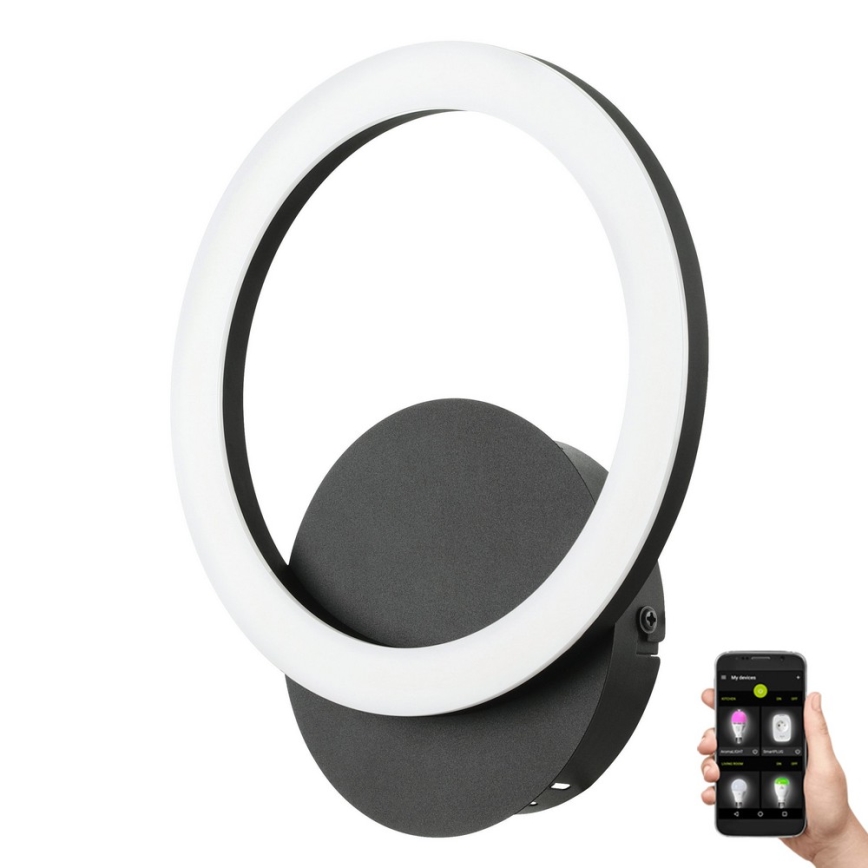 Eglo - LED ljusreglerad vägglampa LED/12W/230V 3000-6500K