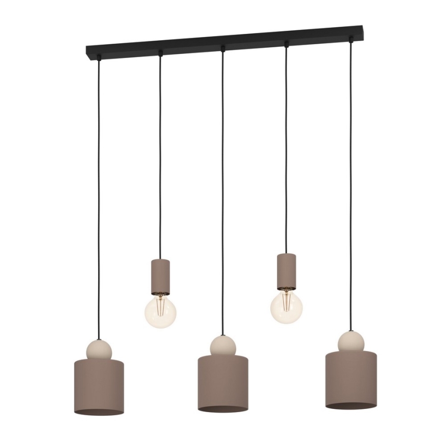 Eglo - Taklampa med 5xE27/40W/230V