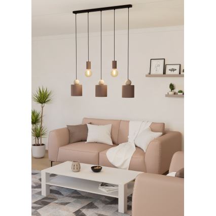 Eglo - Taklampa med 5xE27/40W/230V