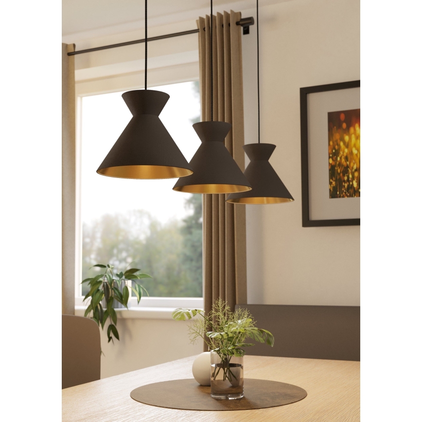 Eglo 900348 - Hänglampa NASTASIA med kabel, 3 x E27, 40 W, 230 V