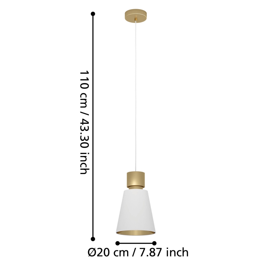 Eglo - Taklampa 1xE27/40W/230V