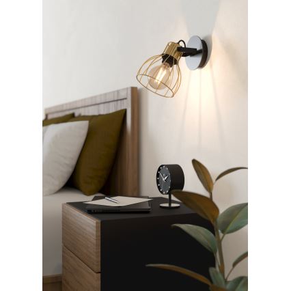 Eglo - Vägg spotlight 1xE27/40W/230V