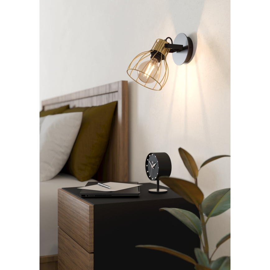 Eglo - Vägg spotlight 1xE27/40W/230V