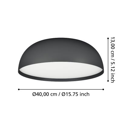 Eglo - LED RGBW Dimbar taklampa 3xLED/7,5W/230V 2700-6500K Ø 40 cm