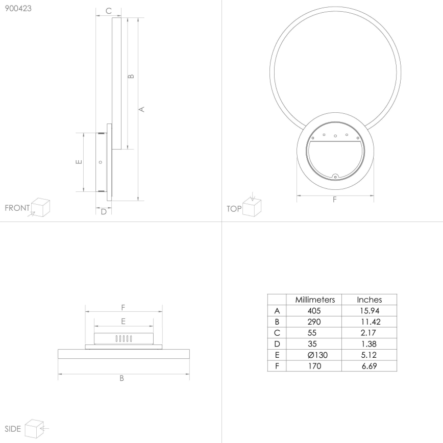 Eglo - LED dimbar taklampa LED/15W/230V guld + fjärrkontroll