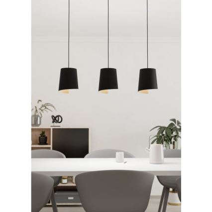 Eglo - Taklampa med 3xE27/40W/230V