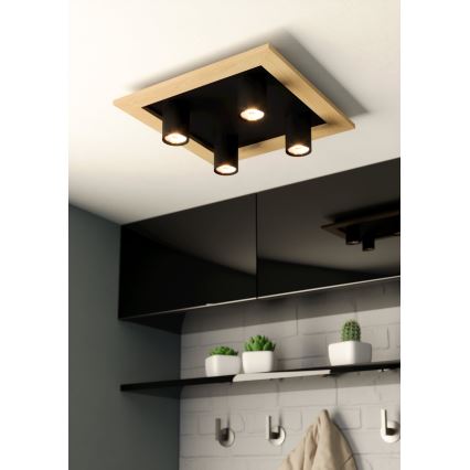 Eglo - LED Spotbelysning 4xGU10/4,5W/230V