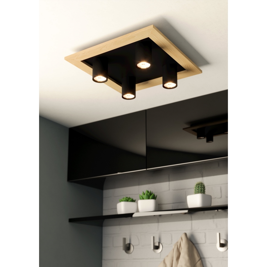 Eglo - LED Spotbelysning 4xGU10/4,5W/230V