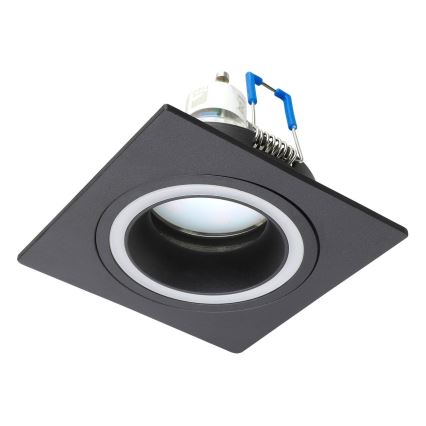 Eglo - Infälld taklampa 1xGU10/35W/230V antracit