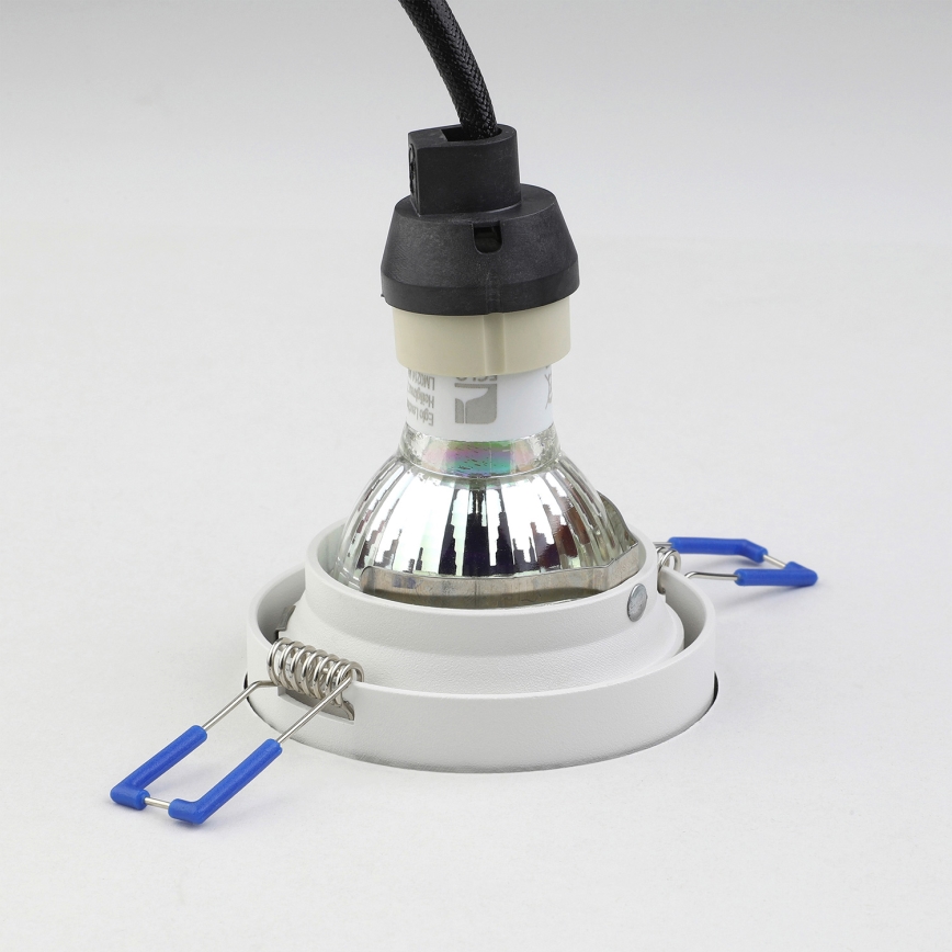 Eglo - Infälld taklampa 1xGU10/35W/230V vit