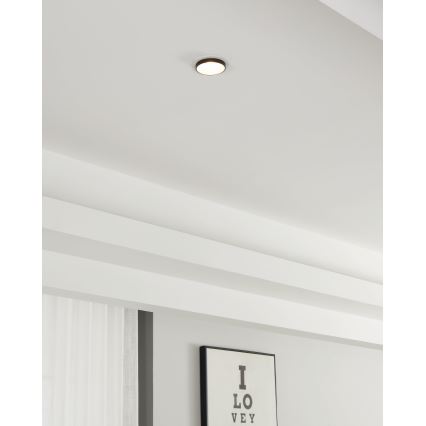 Eglo - Infälld taklampa 1xGU10/35W/230V vit