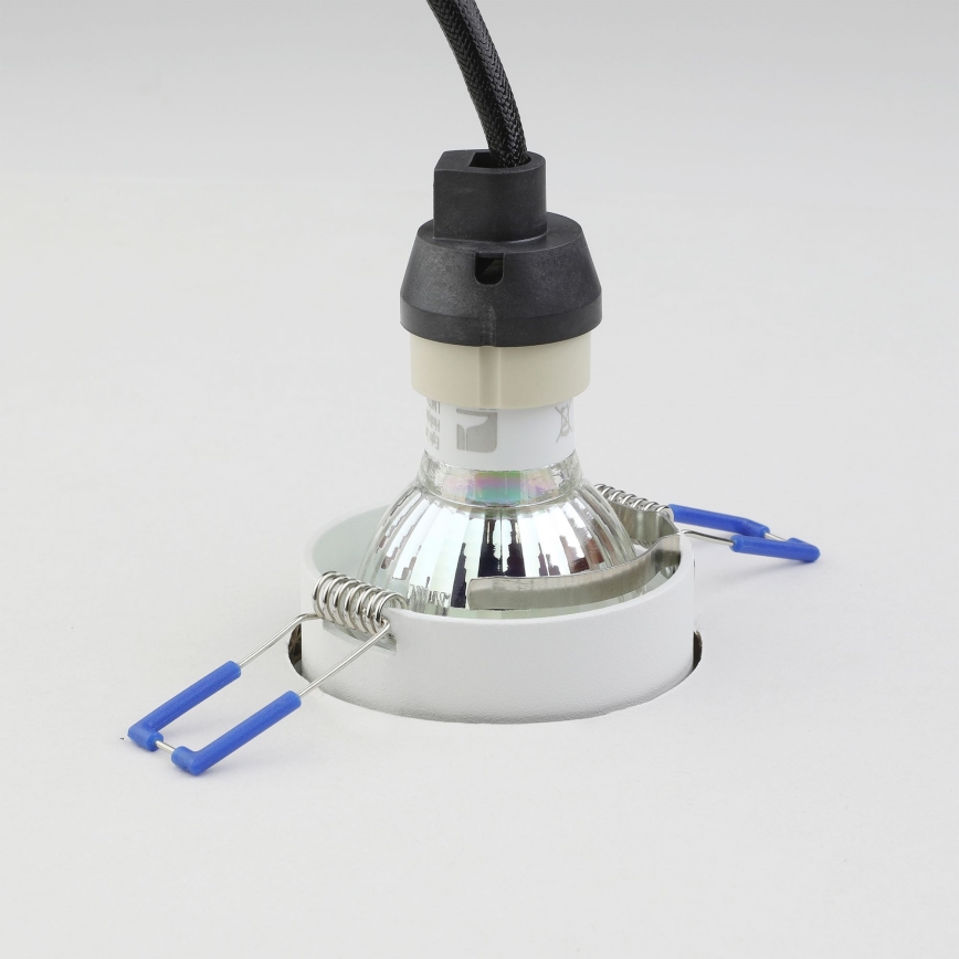 Eglo - Infälld taklampa 1xGU10/35W/230V vit