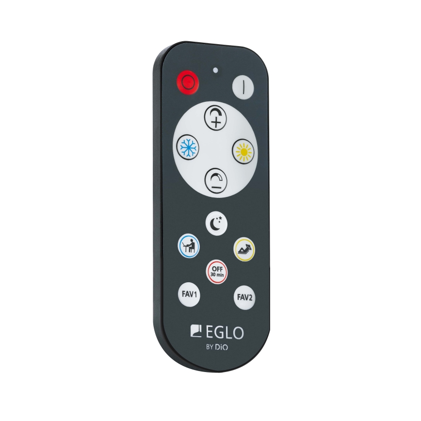 Eglo - LED dimbar taklampa LED/34W/230V + fjärrkontroll