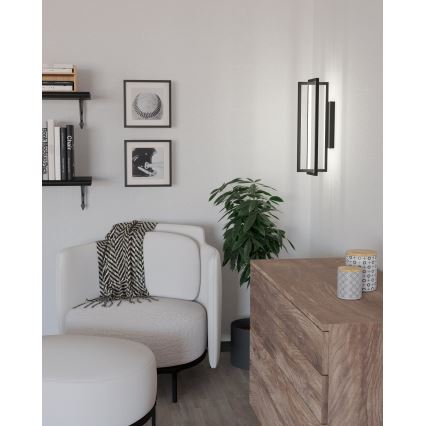 Eglo - LED dimbar vägglampa LED/15,5W/230V + fjärrkontroll