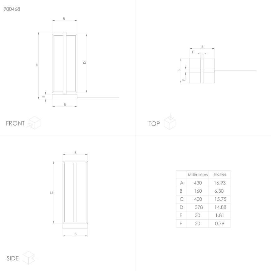 Eglo - LED Dimbar bordslampa LED/15,5W/230V + fjärrkontroll