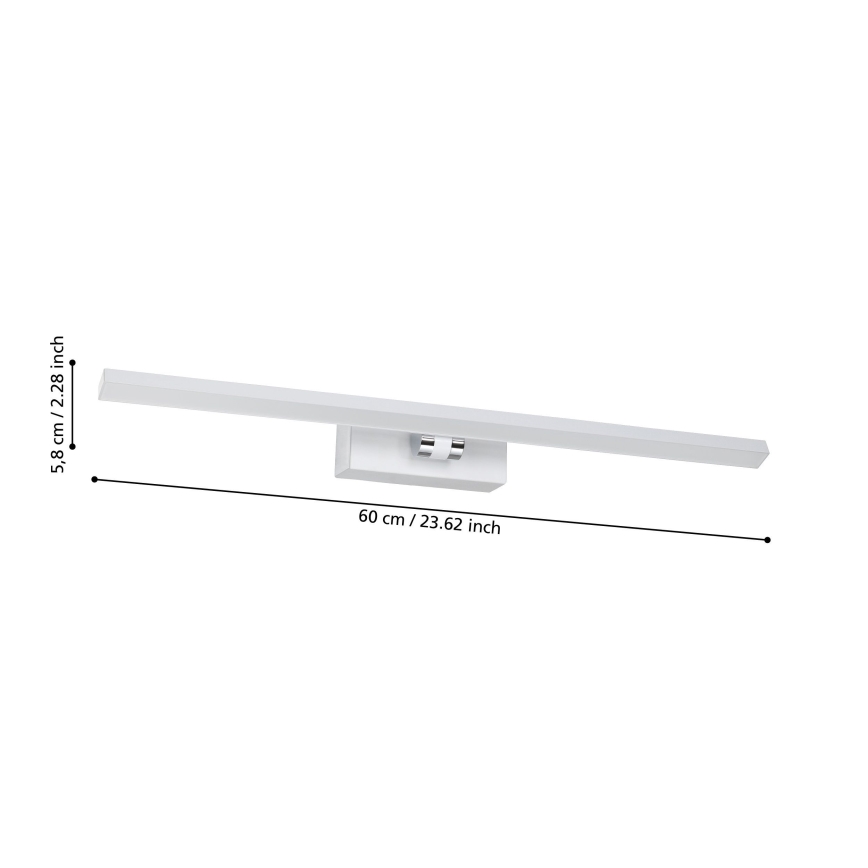 Eglo - LED badrumsspegelbelysning LED/5W/230V IP44 vit